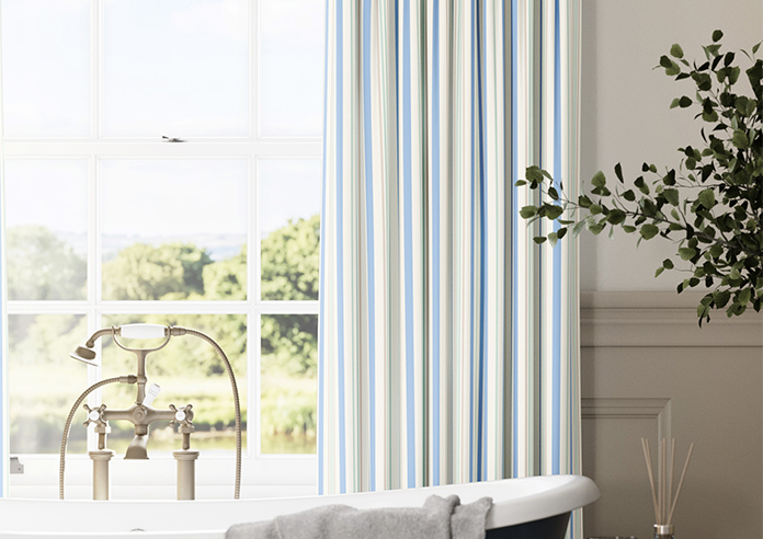 The British Stripe Co. George, Brighton No.1 - Made to Measure Curtains - Image 5